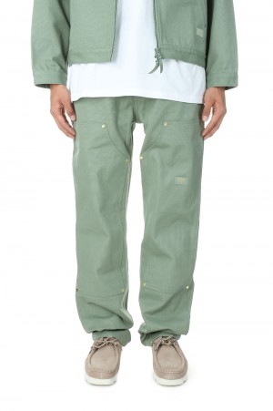Abc. 123. Double Knee Pant / Aventurine Green（ABC123DKP100）