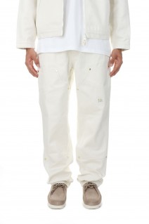 Abc. 123. Double Knee Pant / Selenite White（ABC123DKP100）
