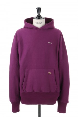 Abc. 123. Pullover Hoodie / Rhodolite Purple（ABC123PHSS200）