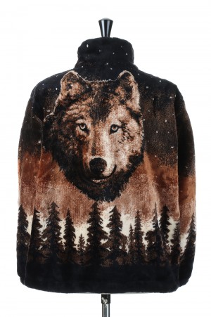 Wolf sale fleece jumper