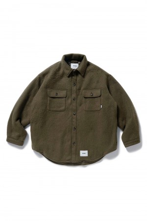 WCPO 01 / JACKET / WOPO. SHGY / OLIVE (222WVDT-JKM03) | セレクト ...