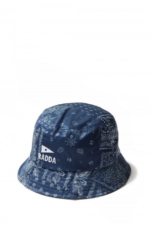 MACROSS BUCKET HAT / INDIGO（RDSS22A02IN）