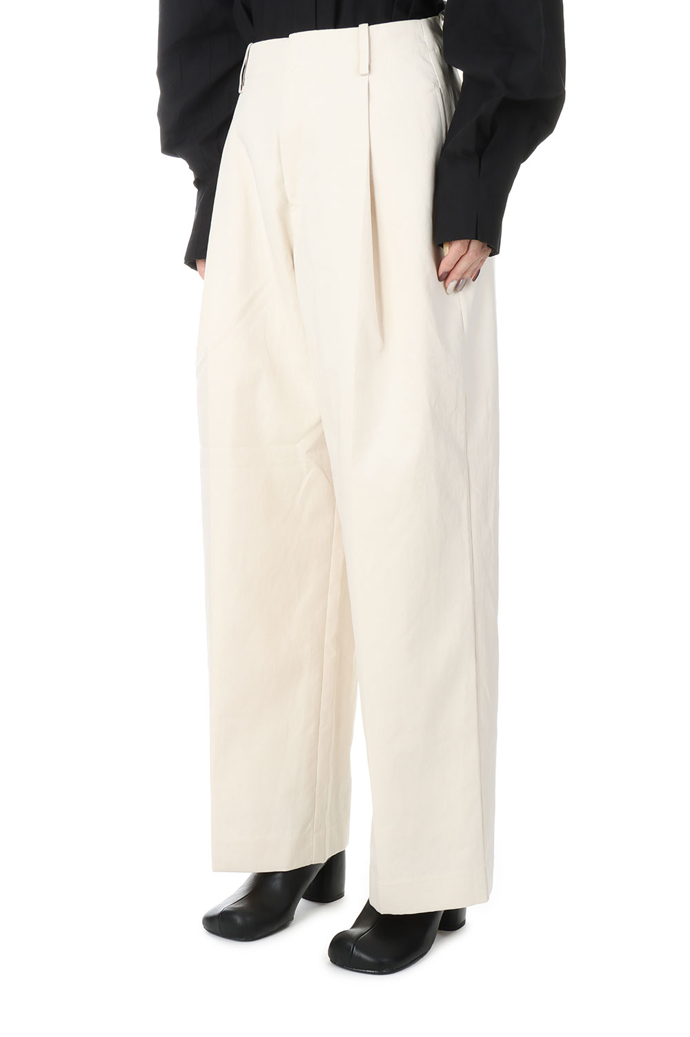 TODAYFUL Twill Cocoon Trousers-