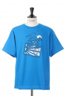 CLOWN TSHIRT KNIT / BLUE