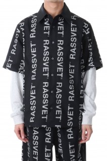 DESERT HYBRID SHIRT WOVEN KNIT / BLACK