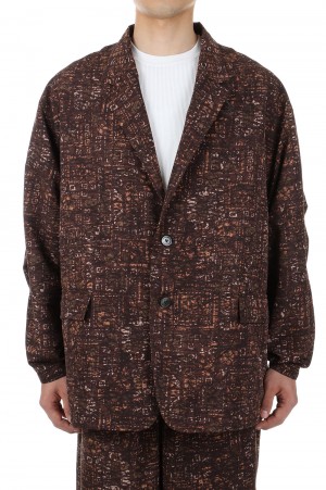 TECH 2B JACKET BATIK - BROWN (BJ-56023)
