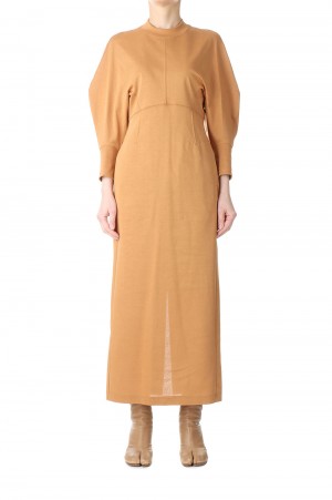 Cotton Jersey Dress - Brown (MM23PS-JS732) | セレクトショップ ...