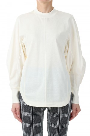 Cotton Jersey Top - Ecru (MM23PS-JS733)