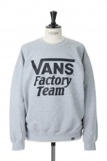 VANS × SD LOGO CREW SWEAT - BLACK | セレクトショップ