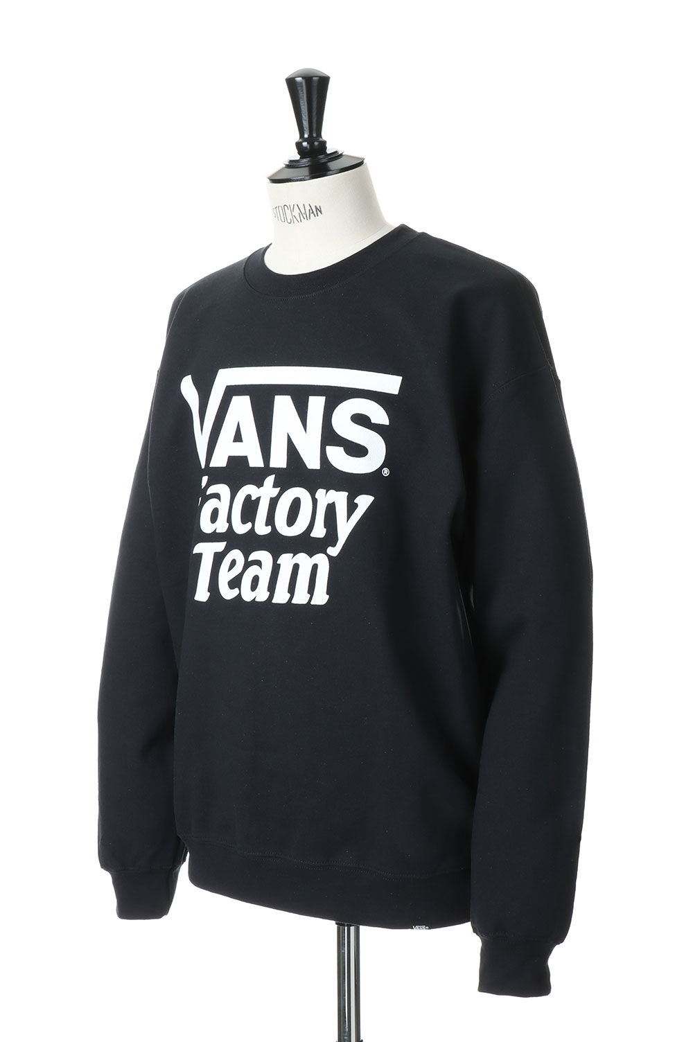 VANS × SD LOGO CREW SWEAT - BLACK | セレクトショップ