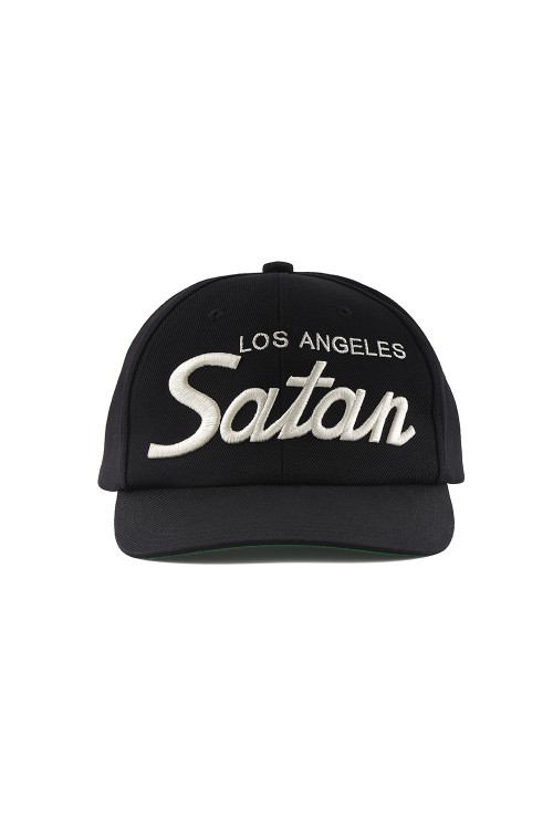 サイズ交換対象外 新品 SAINT MICHAEL CAP SATAN BLACK セントマイケル