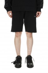 DIAG OUTLINE SWEATSHORTS/BLACK(OMCE22-RTW0243)
