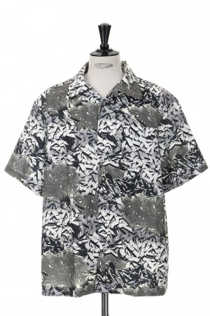 PERSONAL DATA PRINTED SHIRT SS H / SUI BLACK(COTDSH-133H)