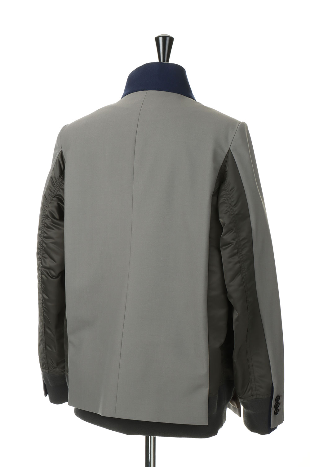 sacai Suiting Jacket(23-02948M)-BLACK001 | maksgroup.co.in