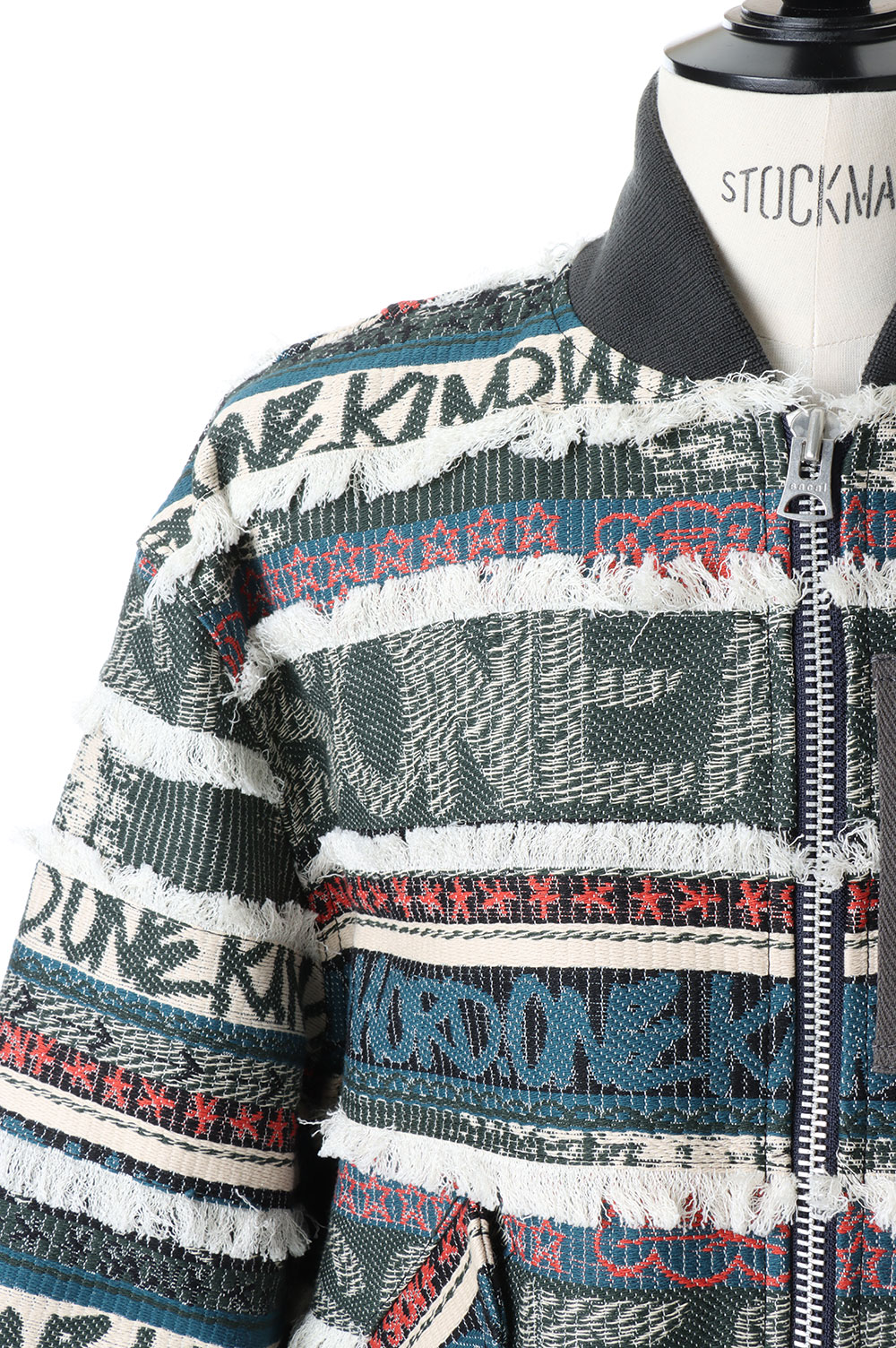 size１新品 Eric Haze Jacquard Blouson | maltsev-worldwide.com