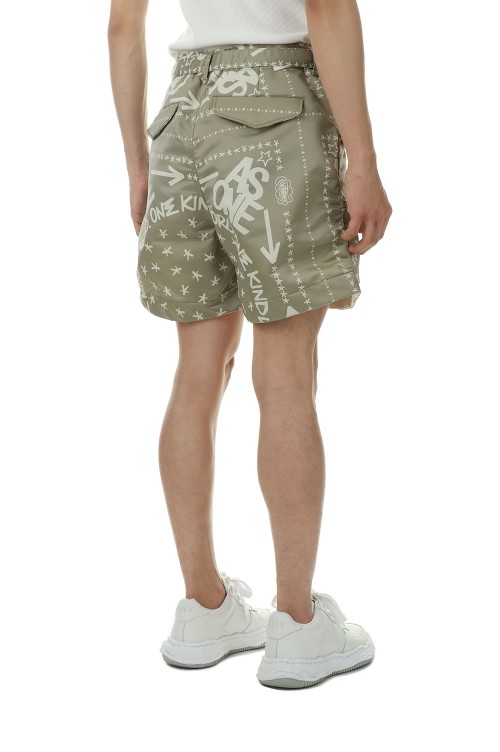 Eric Haze / Bandana Print Shorts(23-02964M)-L/KHAKI 535