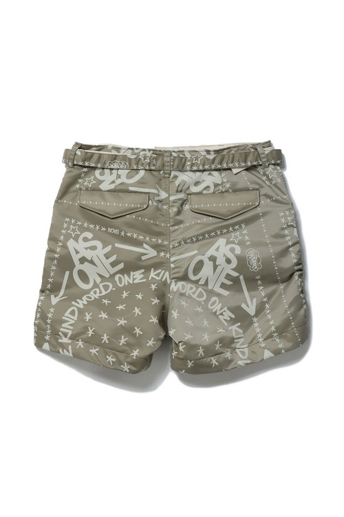 Eric Haze / Bandana Print Shorts(23-02964M)-L/KHAKI 535