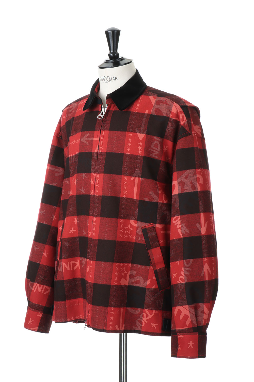 サカイ Sacai 22SS 22-02698M Buffalo Check Blouson サイズ:1 ...