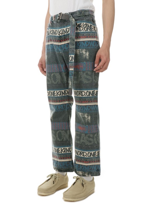 sacai Eric Haze Pants Denim 0サイズ - 通販 - hydro-mineral.net