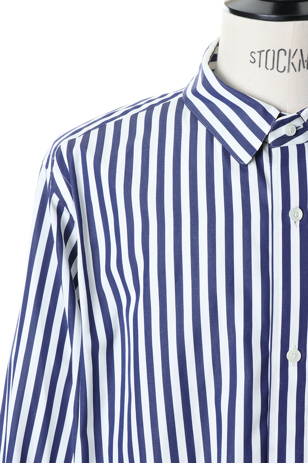 WEB限定デザイン 【工場別注/オリジナル】Thomas Mason Stripe Shirt