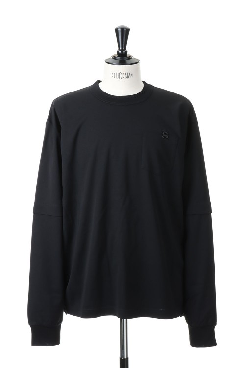 sacai 21-02586M COTTON L/S T-SHIRT ロンT - Tシャツ