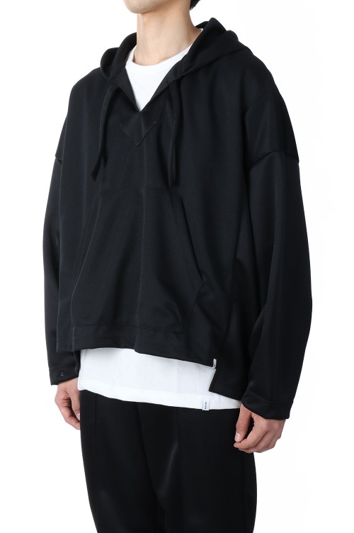 JERSEY MEXICAN PONCHO PARKA / Double Black(23SS-MS2-013