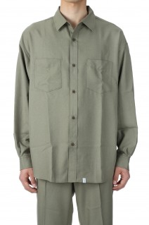 THE CORE RELAX FIT SHIRTS / Khaki(23SS-CORE-008)