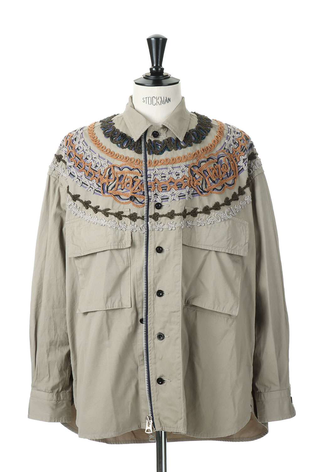 Eric Haze / Code Embroidery L/S Shirt(23-02977M) | セレクト