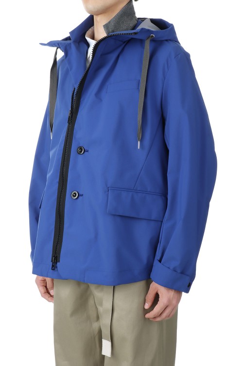 23ss sacai Nylon Bonding Hooded blouson2 | www.gulatilaw.com