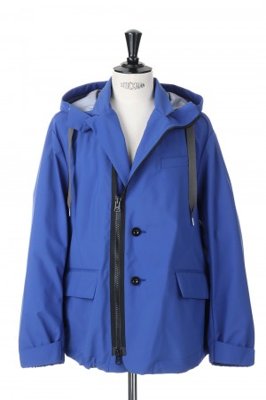 23ss sacai Nylon Bonding Hooded blouson2 | www.gulatilaw.com