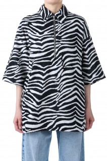 Zebra Pile Pullover - Zebra (I23SS-BL38B)