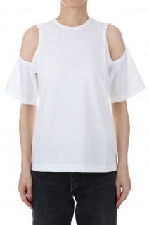 Cut Outs Tee - White (I23SS-CUT6)