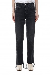 002 Flare Denim - Black (ID-PT30B)