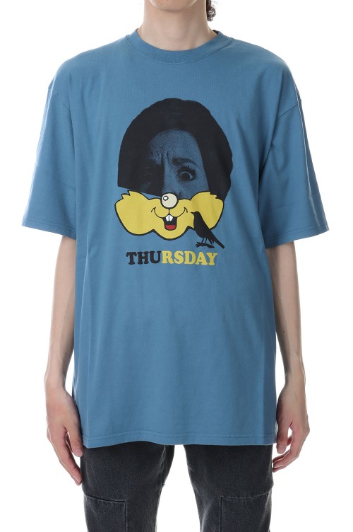 TEE THURSDAY(UC1C3803)-BLUE GRAY- | セレクトショップ