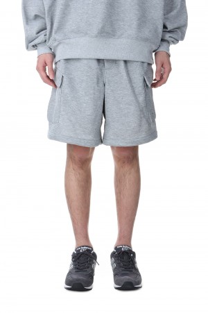 TECH SWEAT 6POCKET SHORTS - D.GRAY (BP-58023) | セレクトショップ