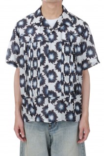 Flower Aloha Shirt(23SSS-7)-White-