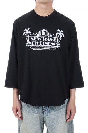 New Raglan Tee(23SSC-5)-Black-