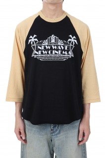 New Raglan Tee(23SSC-5)-Black&Yellow-