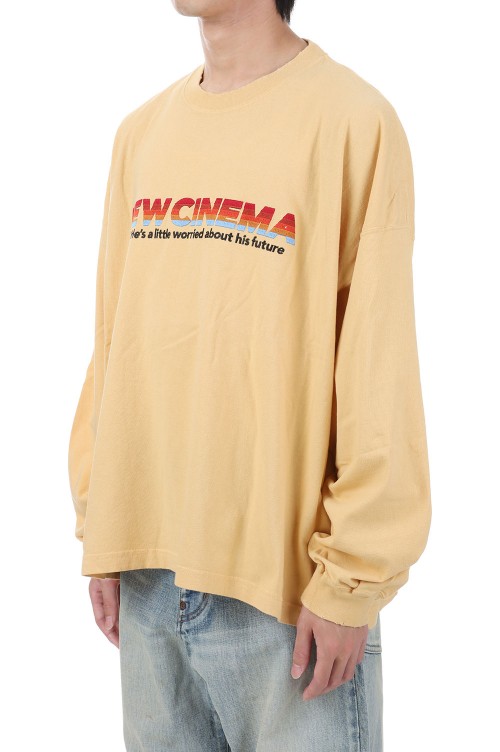 NEW CINEMA Tee(23SSC-8)-Mustard Yellow- | セレクトショップ