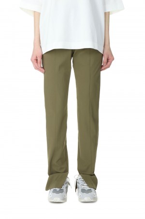 SLIT LEGGINGS-Khaki(23SMSPA02)