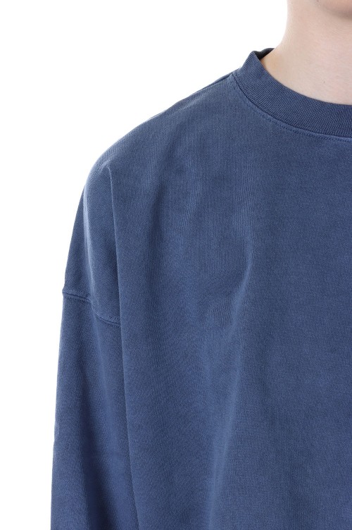 PIGMENT CROPPED TEE-Navy(23SMSCU02) | セレクトショップ