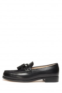 SINGLE TASSEL LOAFER / BLACK/BLACK(FTC2234010)
