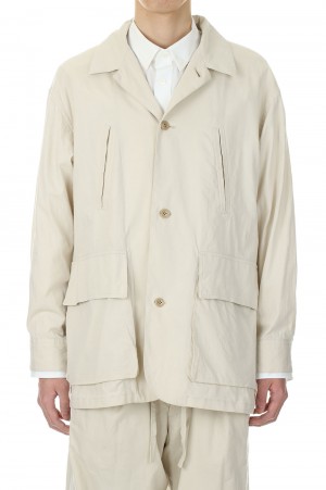 Selvage Twill Bush Jacket / SmokeIvory(BHS23S003)