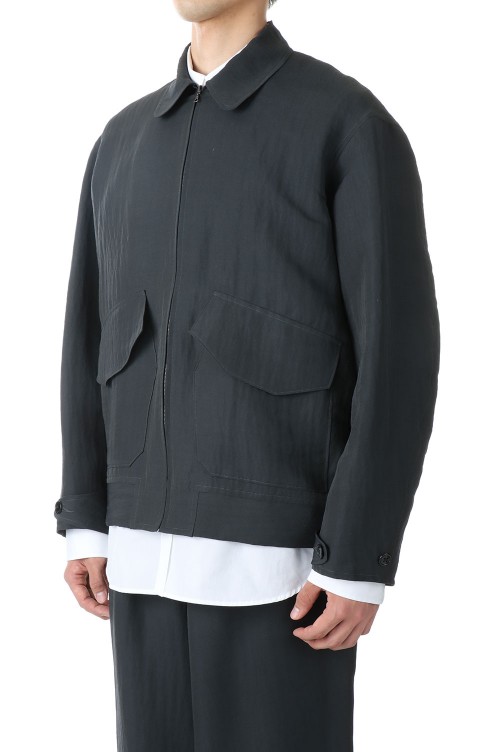 Silk Nylon CWU Jacket / Charcoal(BHS23S006) | セレクトショップ