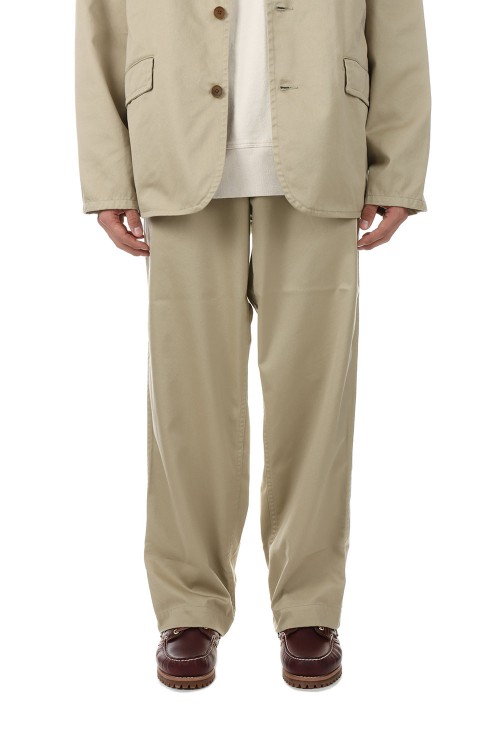 Wide Chino Pants - Khaki (SUCS301) | セレクトショップ