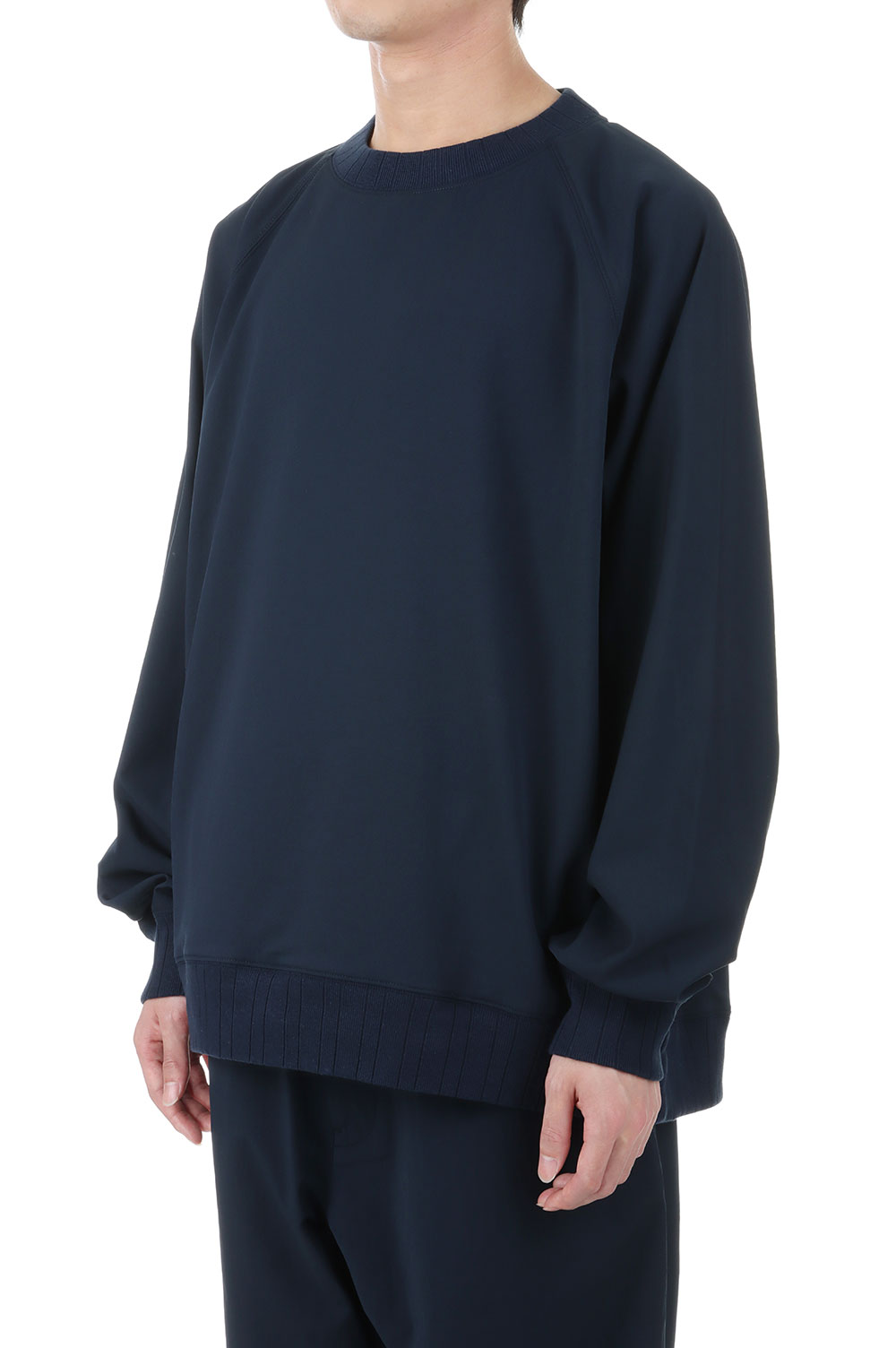 nanamica ALPHADRY Crew Neck Sweat ネイビーS | www.unimac.az