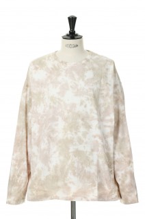 BAGGY TEE L/S COTTON JERSEY -OLIVE( F471002)