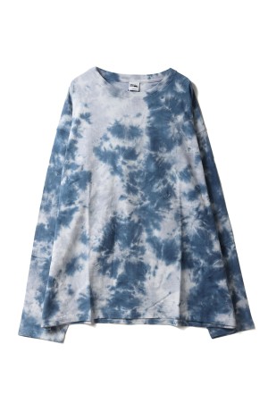 BAGGY TEE L/S COTTON JERSEY -NAVY( F471002)