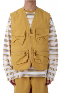 RIVER VEST TASLAN NYLON -WHEAT(F441004)