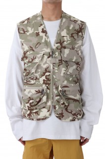 RIVER VEST TASLAN NYLON -DESERT CAMO(F441004)